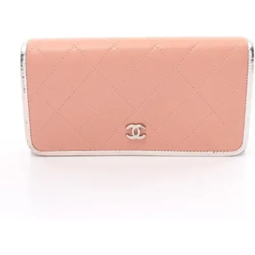 Pre-owned Leather wallets , female, Sizes: ONE SIZE - Chanel Vintage - Modalova