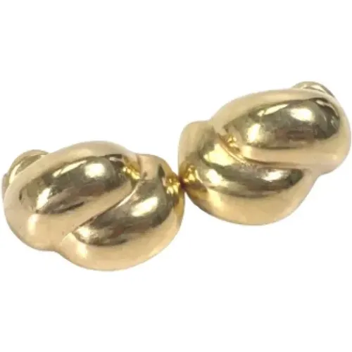 Pre-owned Metal earrings , female, Sizes: ONE SIZE - Dior Vintage - Modalova