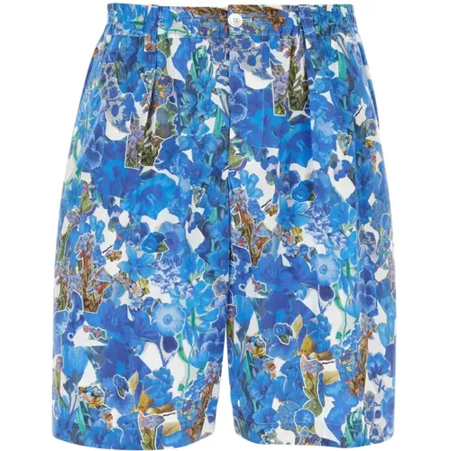 Stilvolle Bedruckte Bermuda-Shorts , Herren, Größe: L - Marni - Modalova