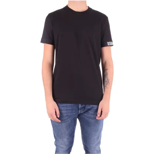 T-Shirt , Herren, Größe: L - Dsquared2 - Modalova