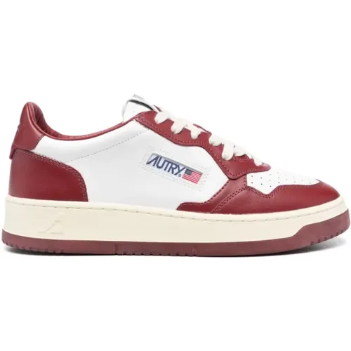 Sneakers with Panelled Design , male, Sizes: 10 UK, 11 UK, 9 UK, 8 UK, 7 UK - Autry - Modalova