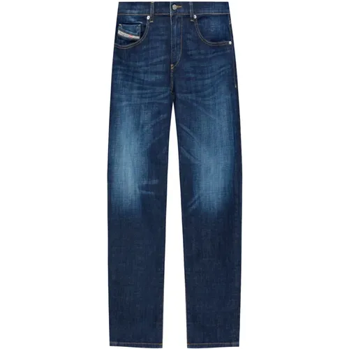 Blaue Denim Jeans 5-Pocket Stil , Herren, Größe: W33 - Diesel - Modalova