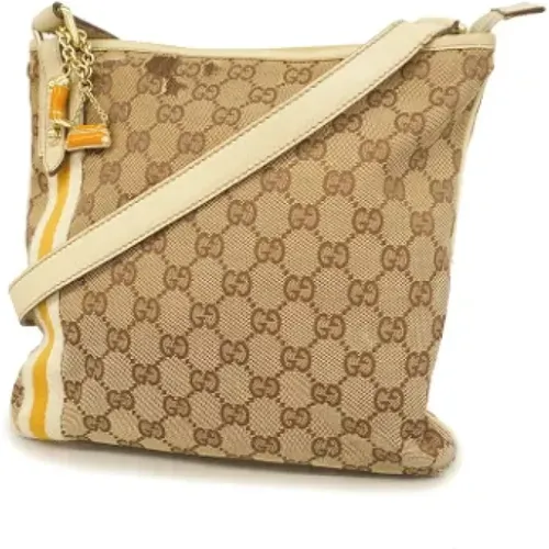 Pre-owned Canvas gucci-bags , female, Sizes: ONE SIZE - Gucci Vintage - Modalova