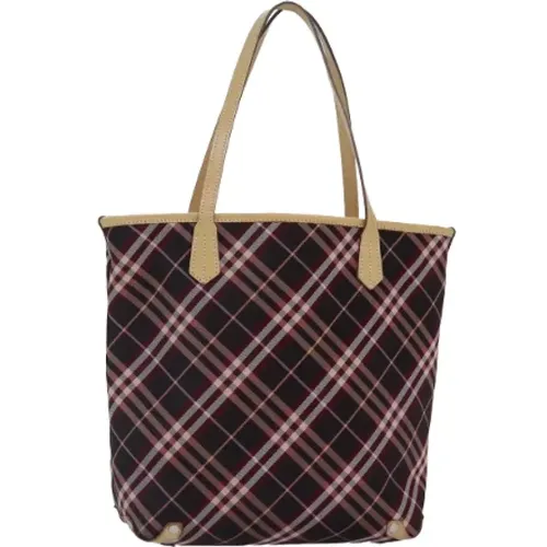 Pre-owned Canvas totes , female, Sizes: ONE SIZE - Burberry Vintage - Modalova