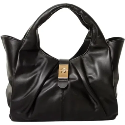 Medium Shopping Bag - Cortina Collection , female, Sizes: ONE SIZE - Borbonese - Modalova