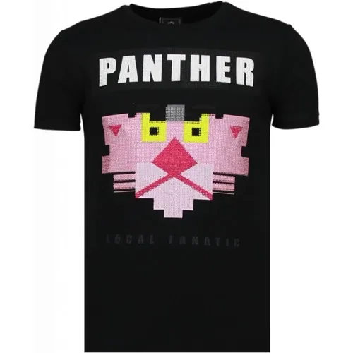 Pink Panther Für Eine Cougar - Herren T-Shirt - 5780Z , Herren, Größe: M - Local Fanatic - Modalova