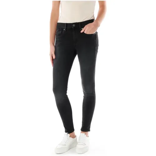 Lhana Skinny Fit Midwaist Jeans , Damen, Größe: W25 L30 - G-Star - Modalova