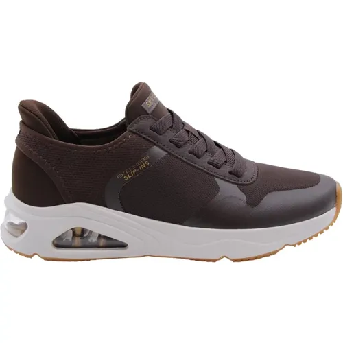 Stylish Sneaker with Kitkat Accent , male, Sizes: 7 UK - Skechers - Modalova