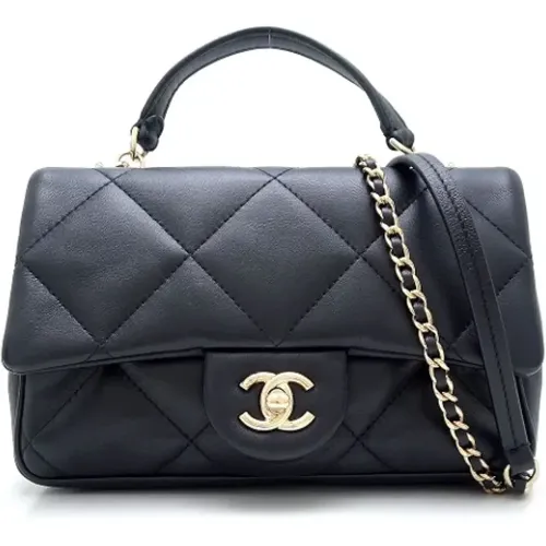 Pre-owned Leather chanel-bags , female, Sizes: ONE SIZE - Chanel Vintage - Modalova