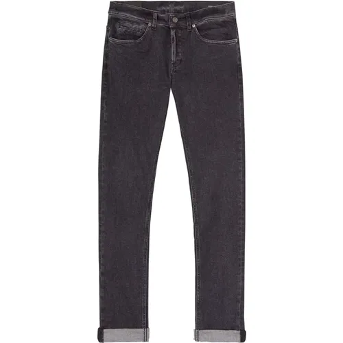 George Slim-Fit Jeans , Herren, Größe: W32 - Dondup - Modalova