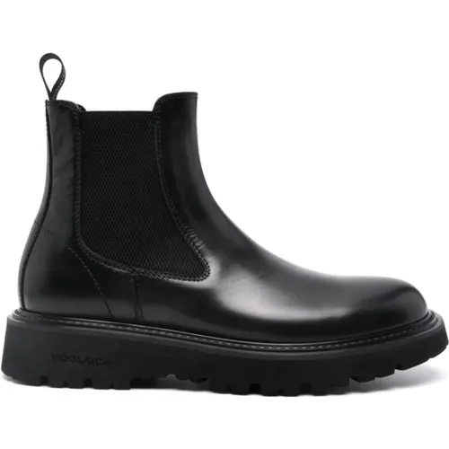 Winter Boots , male, Sizes: 11 UK, 9 UK, 6 UK, 8 UK, 10 UK, 7 UK - Woolrich - Modalova