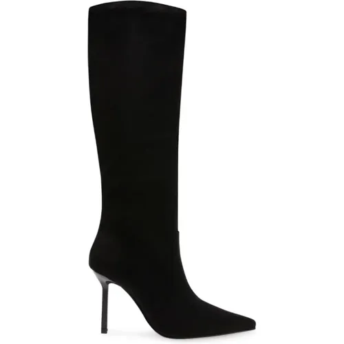 Microsuede Intruder High Boot , female, Sizes: 7 UK, 5 1/2 UK, 4 1/2 UK, 2 1/2 UK - Steve Madden - Modalova