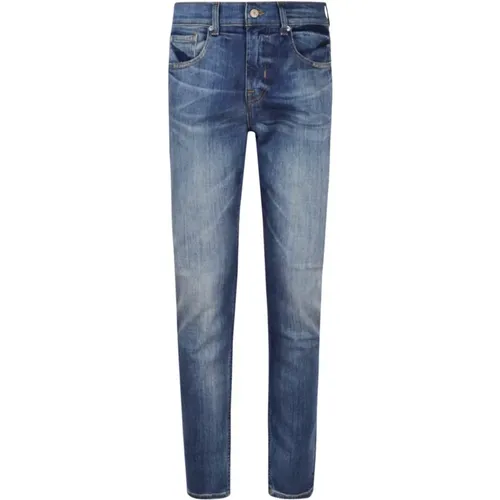 Men's Clothing Jeans Aw22 , male, Sizes: W30, W32, W31, W33 - 7 For All Mankind - Modalova