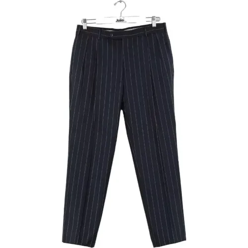 Pre-owned Wool bottoms , male, Sizes: XS - Hermès Vintage - Modalova