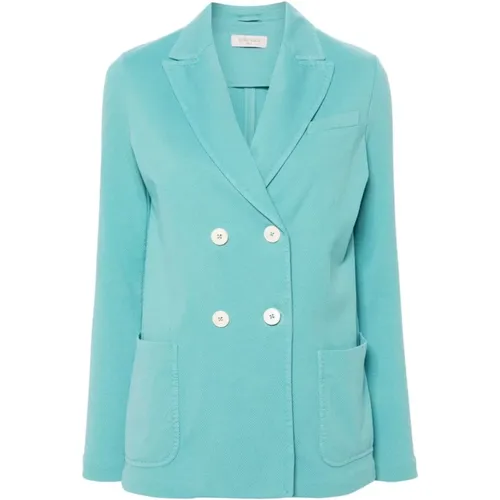 Textured -Green Jacket , female, Sizes: S, XS - Circolo 1901 - Modalova