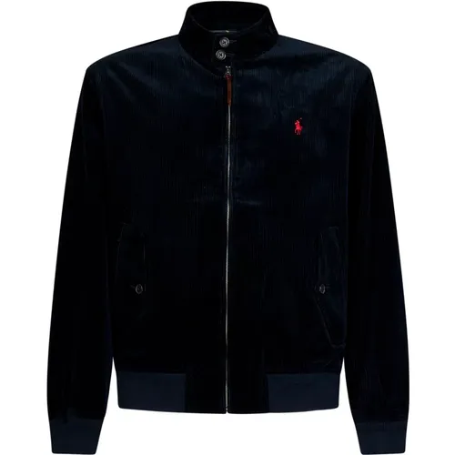 Coats with High Collar and Red Pony Logo , male, Sizes: M - Polo Ralph Lauren - Modalova