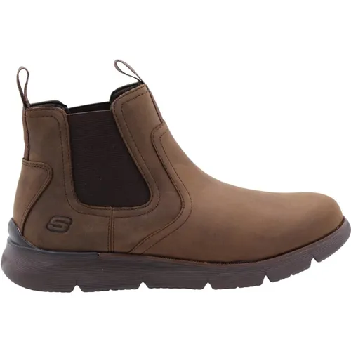 Happel Stylish Boot for Men , male, Sizes: 10 UK, 7 UK, 8 UK, 9 UK - Skechers - Modalova