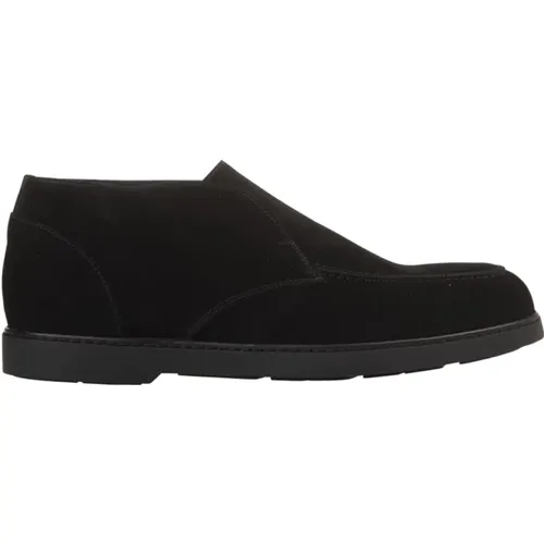 Suede Slip-On Ankle Boots , male, Sizes: 10 UK, 7 1/2 UK, 11 UK, 9 1/2 UK - Doucal's - Modalova