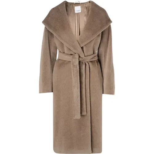 Elliana Camel Coat , female, Sizes: M, 2XS, 3XS, XS - Max Mara - Modalova