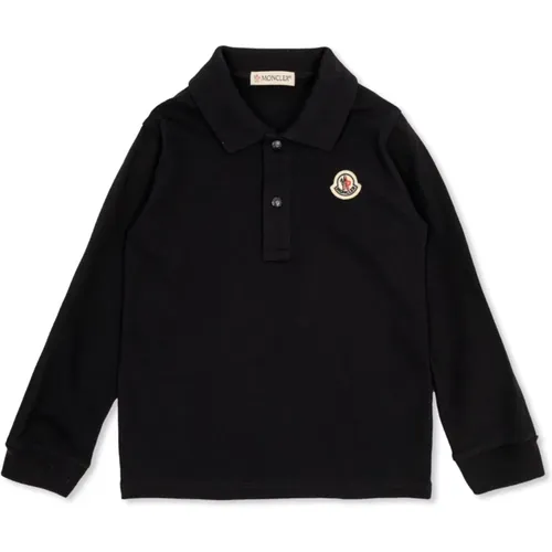 Langarm-Polo Moncler - Moncler - Modalova