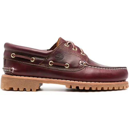 Bordeaux Flat Shoes , male, Sizes: 10 UK, 9 UK, 9 1/2 UK - Timberland - Modalova