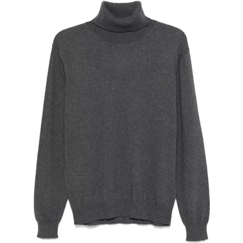 Kaschmir Seide Grauer Pullover - Dondup - Modalova