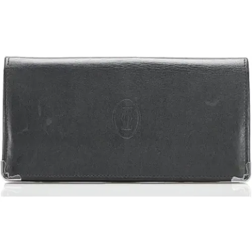 Pre-owned Leather wallets , unisex, Sizes: ONE SIZE - Cartier Vintage - Modalova