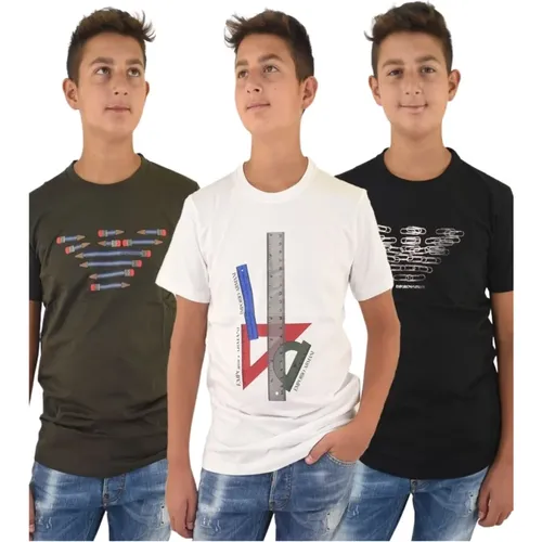 T-Shirt-Set Tripack Armani - Armani - Modalova