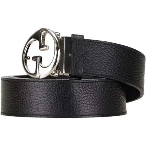 Pre-owned Leather belts , male, Sizes: ONE SIZE - Gucci Vintage - Modalova