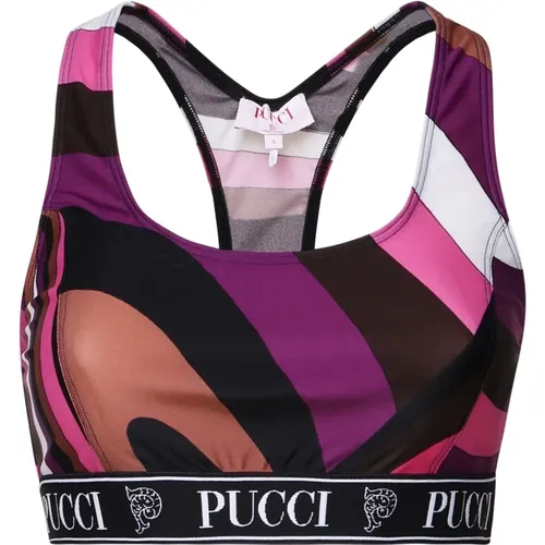 Sportliches Crop Top Racerback - EMILIO PUCCI - Modalova