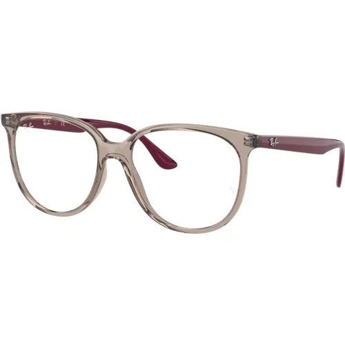 Stilvolle Transparente Graue Brillengestelle , Damen, Größe: 52 MM - Ray-Ban - Modalova