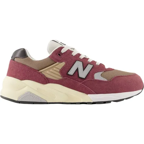 Washed Burgundy Nimbus Cloud Sneakers , male, Sizes: 8 UK - New Balance - Modalova