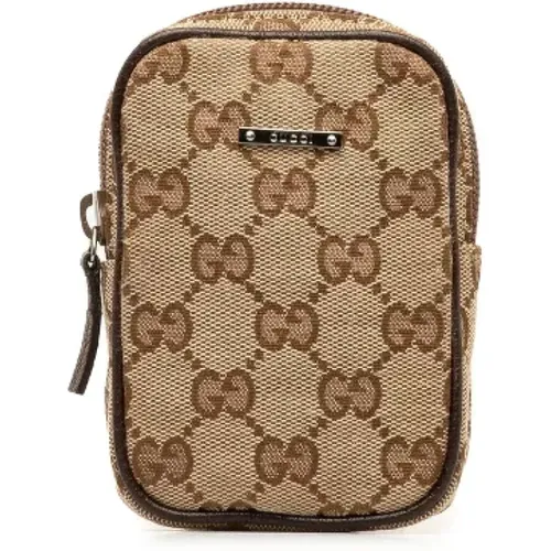 Pre-owned Canvas gucci-bags , female, Sizes: ONE SIZE - Gucci Vintage - Modalova