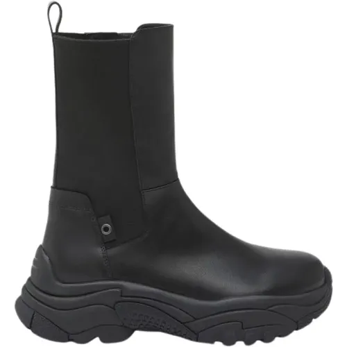 Adapter Leather Boots , female, Sizes: 6 UK, 5 UK - Ash - Modalova