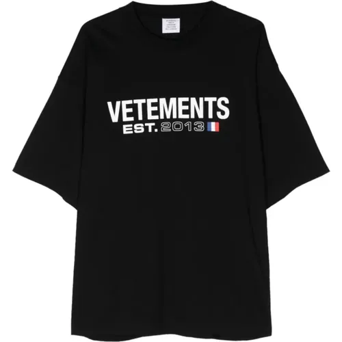 T-shirts and Polos , female, Sizes: L, M - Vetements - Modalova