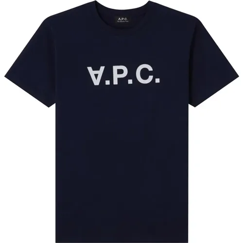 T-Shirt , male, Sizes: M, XL - A.p.c. - Modalova