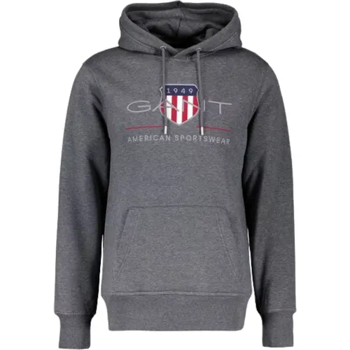 Archiv Shield Hoodie , Herren, Größe: M - Gant - Modalova