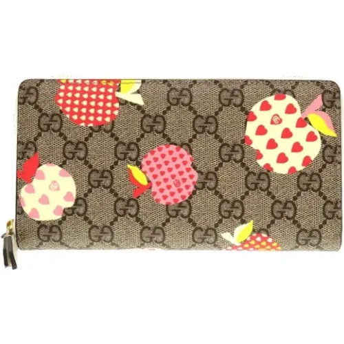 Pre-owned Canvas wallets , female, Sizes: ONE SIZE - Gucci Vintage - Modalova