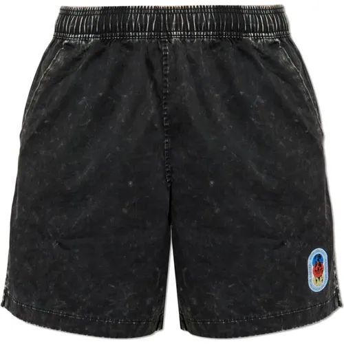 Cotton shorts with vintage effect , male, Sizes: S, 2XL, XL, XS, M, L - adidas Originals - Modalova