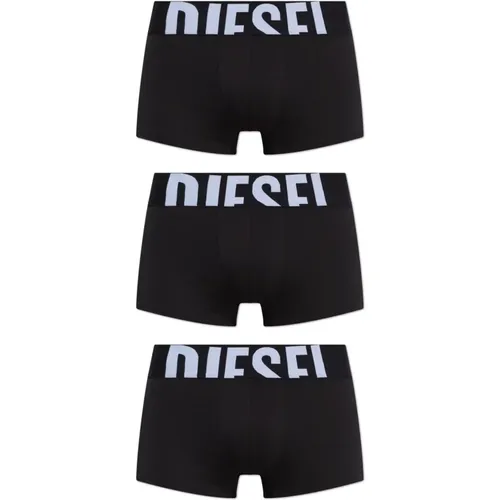 Dreierpack Boxershorts mit Logo , Herren, Größe: 2XL - Diesel - Modalova