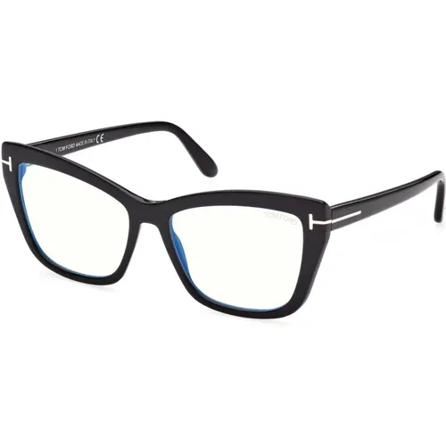 Ft5826-B 001 Glänzende Schwarze Brille,Modische Brille Ft5826-B - Tom Ford - Modalova
