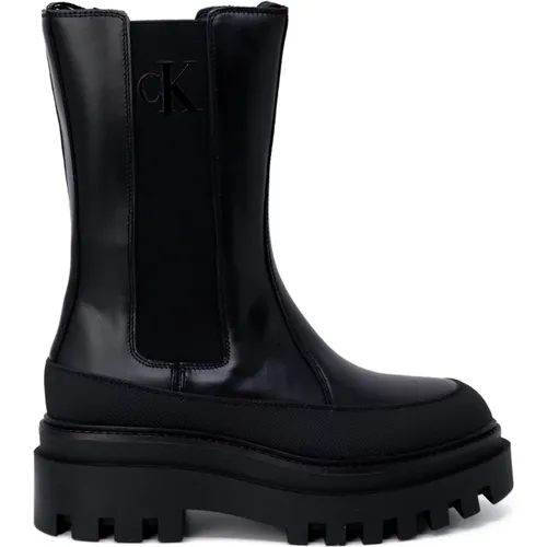Flatform Chelsea Boot - Damen Herbst/Winter Kollektion , Damen, Größe: 40 EU - Calvin Klein Jeans - Modalova