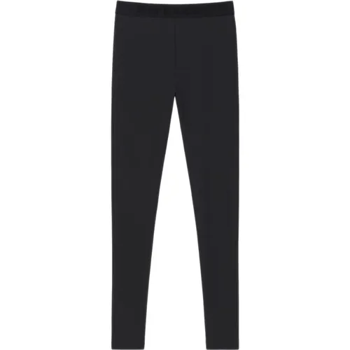 Schwarze Hose mit elaschem Bund - Givenchy - Modalova