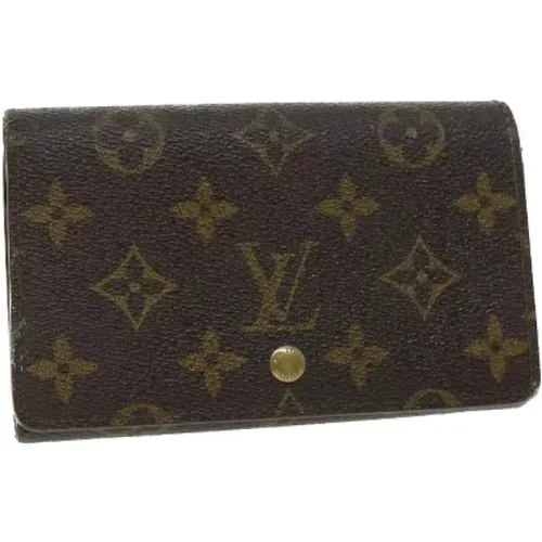 Pre-owned Coated canvas wallets , female, Sizes: ONE SIZE - Louis Vuitton Vintage - Modalova