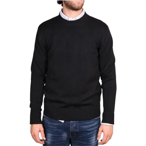 Heavy Merino Crewneck Sweater , male, Sizes: L, M, S - Altea - Modalova