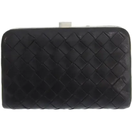 Pre-owned Leather wallets , female, Sizes: ONE SIZE - Bottega Veneta Vintage - Modalova