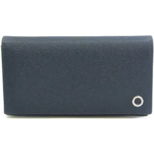 Pre-owned Leather wallets , female, Sizes: ONE SIZE - Bvlgari Vintage - Modalova