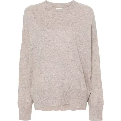 Cashmere Crew Neck Sweater , Damen, Größe: S - Loulou Studio - Modalova