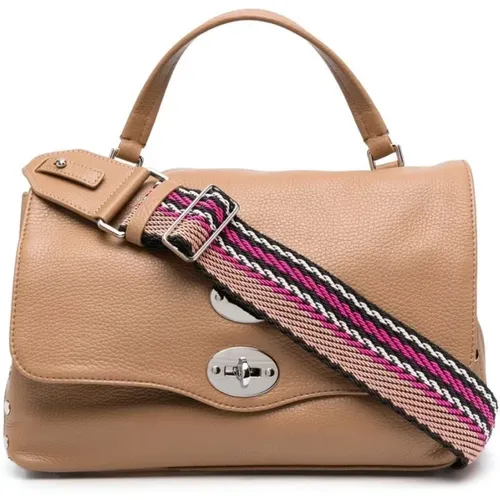 Tägliche Postina Cappuccino Tasche , Damen, Größe: ONE Size - Zanellato - Modalova