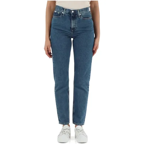Authentic Slim Straight Jeans , female, Sizes: W25, W26 - Calvin Klein Jeans - Modalova
